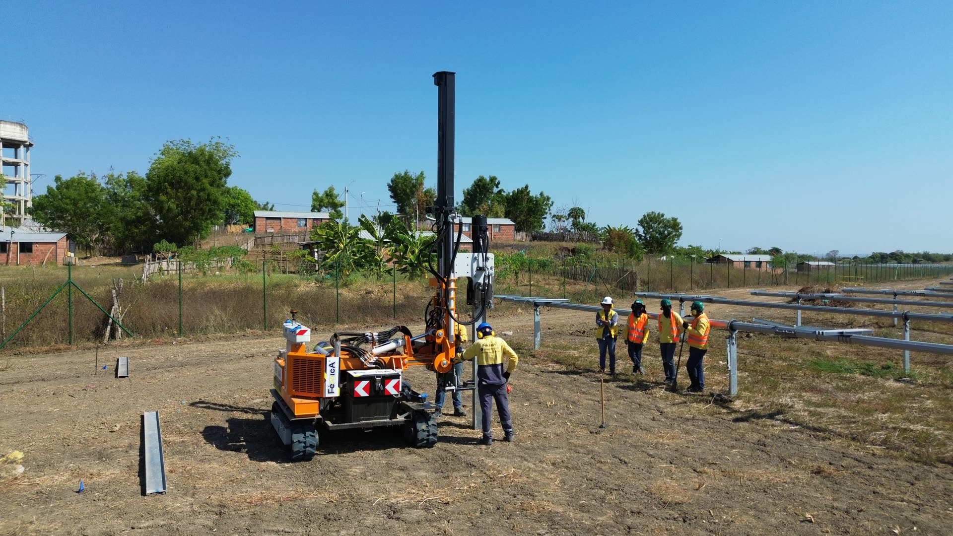 Proceso de construcción — Zambrano 2 (15.5 MW), Bolívar